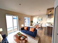 リビング　2026年2月2日撮影♪広々としたとても明るいリビングです♪家具はCGになります。