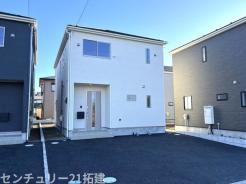 外観　がっちりした骨組みで安心！保険により万が一の瑕疵(欠陥)補償費用を１０年サポート♪

