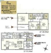 間取り　暖かく・明るい陽ざしが差込む、開放感のあるリビングで家族団らんステキな時間を♪
図面と現況が異なる場合は現況優先とさせていただきます。
