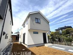 外観　がっちりした骨組みで安心！保険により万が一の瑕疵(欠陥)補償費用を１０年サポート♪
