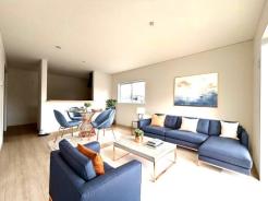 リビング　4月14日撮影♪朝は爽やかな日差しを浴びながら、家族みんなでおいしい朝食。昼下がりには読書やお昼寝でもしながらのんびりと過ごすひと時…。家族が集まる空間を、一番明るい空間に♪家具はCGになります。