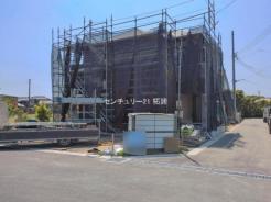 外観　がっちりした骨組みで安心！保険により万が一の瑕疵(欠陥)補償費用を１０年サポート♪
