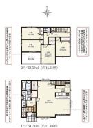 間取り　暖かく・明るい陽ざしが差込む、開放感のあるリビングで家族団らんステキな時間を♪
図面と現況が異なる場合は現況優先とさせていただきます。
