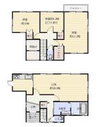 間取り　図面と現況が異なる場合は現況優先とさせていただきます。
