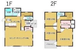 間取り　図面と現況が異なる場合は現況優先とさせていただきます。