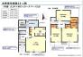 間取り　開放感のあるリビングで家族団らんステキな時間を♪
図面と現況が異なる場合は現況優先とさせていただきます。
