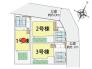 全体区画図　全3棟現場です♪