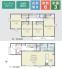 間取り　開放感のあるリビングで家族団らんステキな時間を♪
図面と現況が異なる場合は現況優先とさせていただきます。