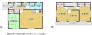 間取り　図面と現況が異なる場合は現況優先とさせていただきます。