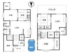 間取り 暖かく・明るい陽ざしが差込む、開放感のあるリビングで家族団らんステキな時間を♪
図面と現況が異なる場合は現況優先とさせていただきます。