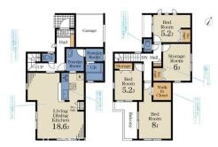 間取り 暖かく・明るい陽ざしが差込む、開放感のあるリビングで家族団らんステキな時間を♪
図面と現況が異なる場合は現況優先とさせていただきます。
