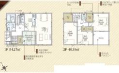 間取り 暖かく・明るい陽ざしが差込む、開放感のあるリビングで家族団らんステキな時間を♪
図面と現況が異なる場合は現況優先とさせていただきます。