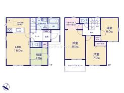 間取り 開放感のあるリビングで家族団らんステキな時間を♪
図面と現況が異なる場合は現況優先とさせていただきます。