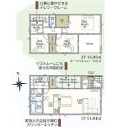 間取り 暖かく・明るい陽ざしが差込む、開放感のあるリビングで家族団らんステキな時間を♪
図面と現況が異なる場合は現況優先とさせていただきます。