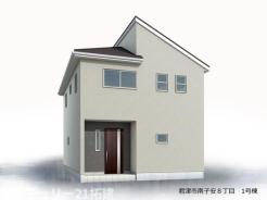 外観 外観パースです♪がっちりした骨組みで安心!保険により万が一の瑕疵(欠陥)補償費用を10年サポート♪