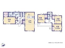 間取り 暖かく・明るい陽ざしが差込む、開放感のあるリビングで家族団らんステキな時間を♪