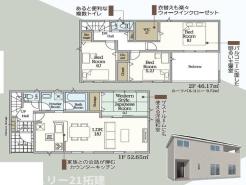 間取り 暖かく・明るい陽ざしが差込む、開放感のあるリビングで家族団らんステキな時間を♪
図面と現況が異なる場合は現況優先とさせていただきます。