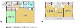 間取り 図面と現況が異なる場合は現況優先とさせていただきます。