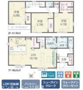 間取り 開放感のあるリビングで家族団らんステキな時間を♪
図面と現況が異なる場合は現況優先とさせていただきます。