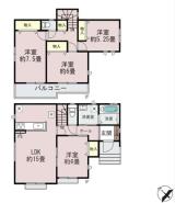 間取り 開放感のあるリビングで家族団らんステキな時間を♪
図面と現況が異なる場合は現況優先とさせていただきます。
