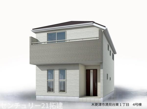 外観　外観パースです♪がっちりした骨組みで安心！保険により万が一の瑕疵(欠陥)補償費用を１０年サポート♪
