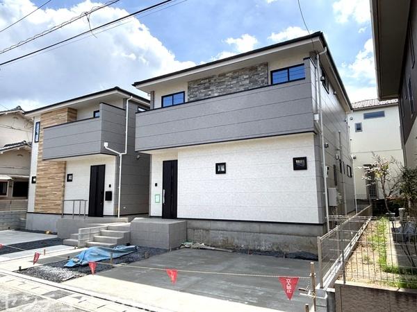 外観　がっちりした骨組みで安心！保険により万が一の瑕疵(欠陥)補償費用を１０年サポート♪
