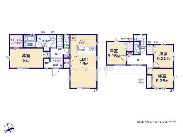 間取り 暖かく・明るい陽ざしが差込む、開放感のあるリビングで家族団らんステキな時間を♪
