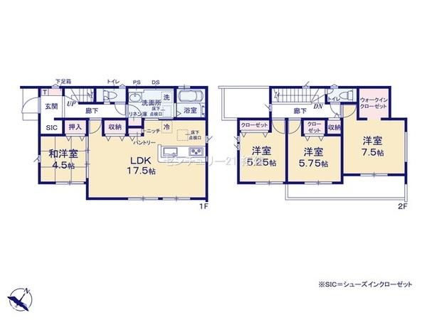 間取り 暖かく・明るい陽ざしが差込む、開放感のあるリビングで家族団らんステキな時間を♪